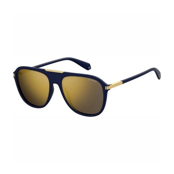 Polaroid okulary przeciwsłoneczne pilotki - mężczyzna • Cena  Polaroid PLD 2070 SX PJP LM Blue